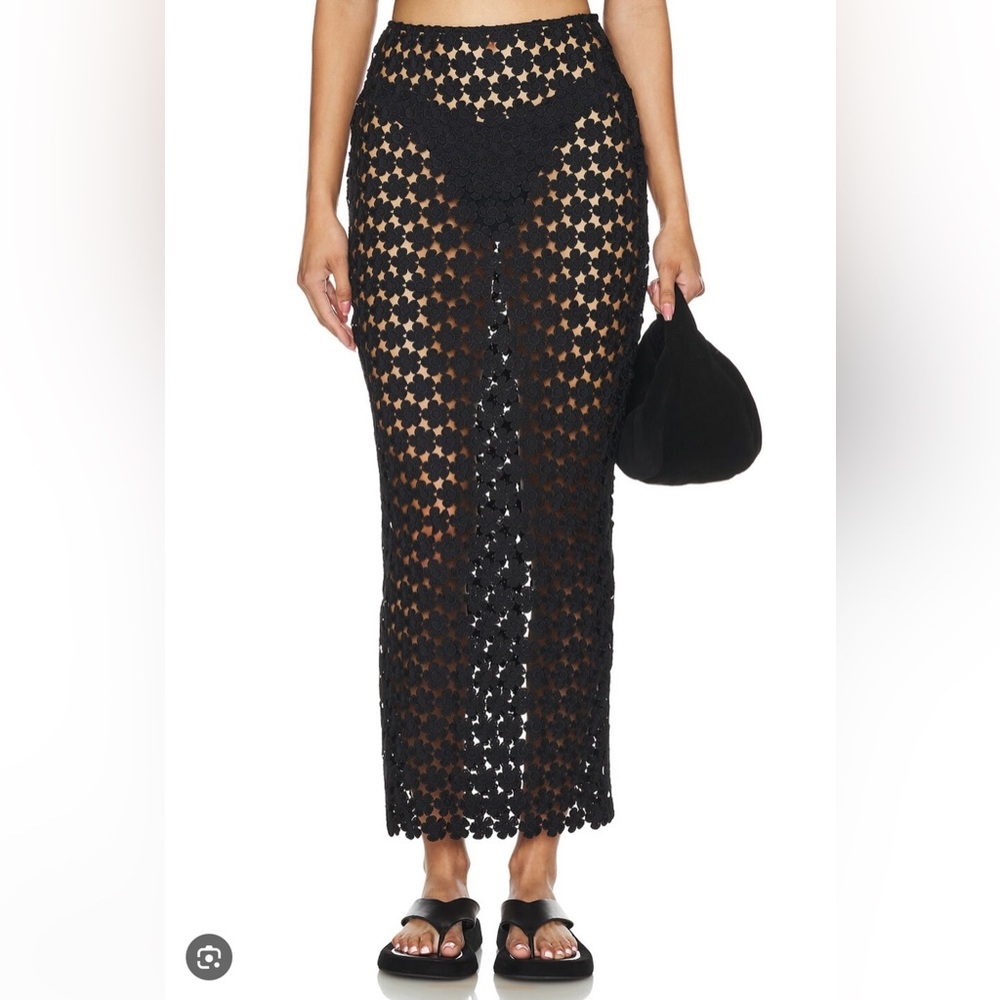 RUMER Capri Skirt - Black